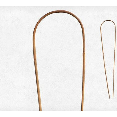 3 Supporti per arco in bambù - Naturale - 2m Nortene