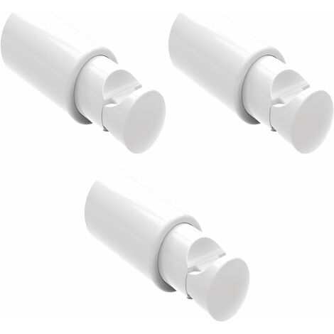 Six pince parenthèses et six supports muraux pour radiateurs colonne blanc 