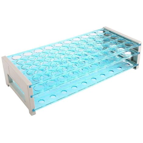 3 supports pour tubes de laboratoire à 50 puits de 18 mm