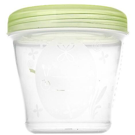 3 Systme De Conservation Du Lait Maternel, Pots De Conservation150 Ml, Couvercles Vissables Et Adaptateur