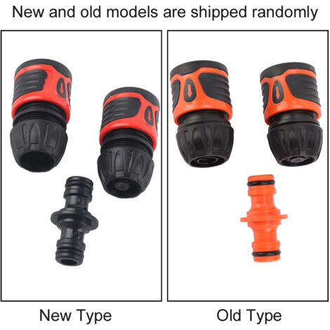 3-teiliger ABS-Schnellkupplungs-Gartenadapter für 1/2"-Schlauch
