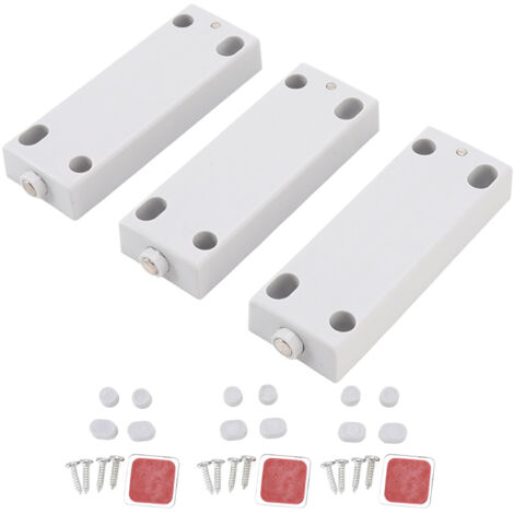 3-teiliger magnetischer Touch-Öffnungsverschluss, einstellbare Schließkraft für Schubladen und Schränke, 2,5 m, 30–50 N Möbeltürmagnet