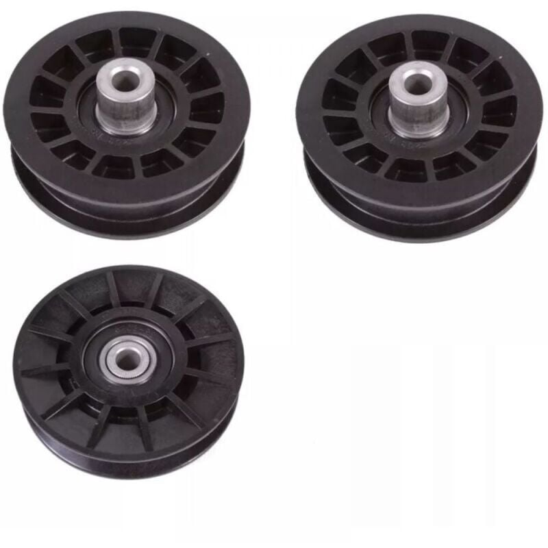 Image of 3-teiliger Satz für Husqvarna, 2 Keilriemenscheiben 532194326 und 1 Satz glatte Scheiben 532194327