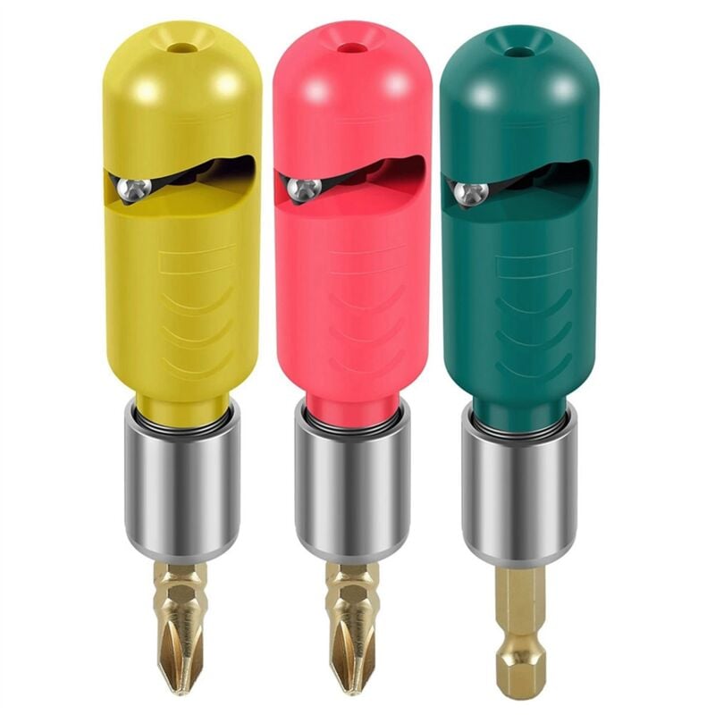 Image of Tlily - 3-teiliges elektrisches Abisolierwerkzeug aus Metall für Bohrmaschinen 2,5/4,0/6,0