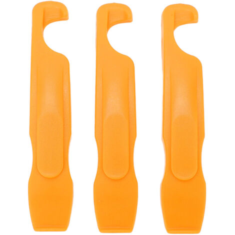 3-teiliges Fahrradreifenheber-Set aus Nylon – Werkzeugset zur Reparatur von Fahrradrädern – Gelb