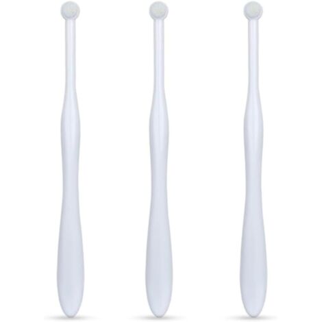 3-teiliges Hundezahnbürsten-Set, ultraweiche Borsten für empfindliche Zähne und Zahnfleisch, geeignet für Welpen, Kätzchen, Katzen und kleine Hunderassen
