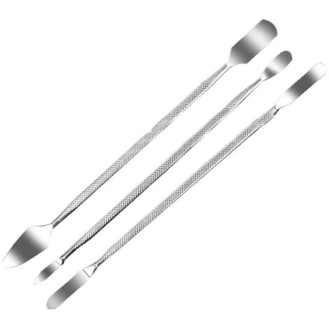 3-teiliges Metall-Spudger-Set, doppelseitiges Metall-Spudger-Öffnungs- und Demontagewerkzeug-Set, Reparaturwerkzeuge für Handy, iPad, Tablets, Computer