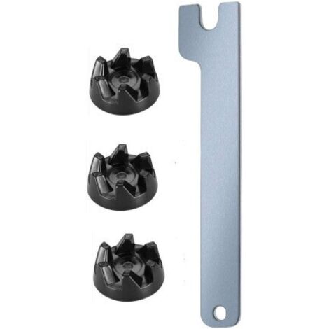 3-teiliges Set Gummikupplungszahnräder mit Ausbauwerkzeug für KitchenAid-Mixer
