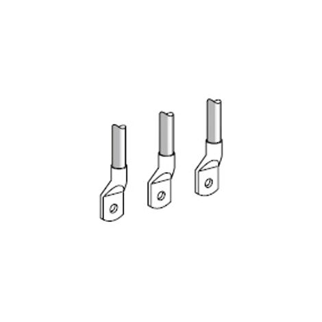 3 terminais para cabos de cobre 120mm2 + separador de fases (NSX100/250 INV/INS) - LV429252
