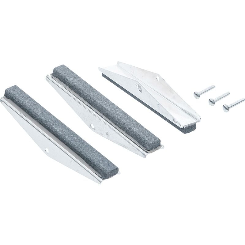 Bgs Technic - Ganasce di ricambio per levigatore cilindro freni per 1157 ganasce 100 mm k 180 3 pz.