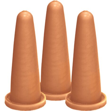 3 tétines pour socle sable 43x100mm TETIBLUE