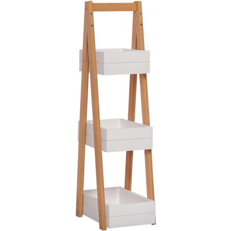 3 Tier Bathroom Shower Caddy Freestanding Rack Storage Unit Shelf Organiser