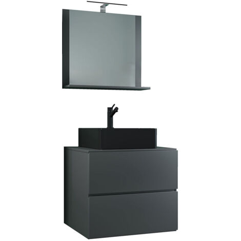 3-tlg Waschtisch Badmöbel Lendas 60 cm M