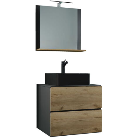 3-tlg Waschtisch Badmöbel Lendas 60 cm M