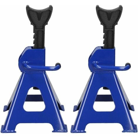 DAY PLUS 3 Ton Axle Stands Heavy Duty 290mm to 430mm Lifting Capacity Stands- Set of 2