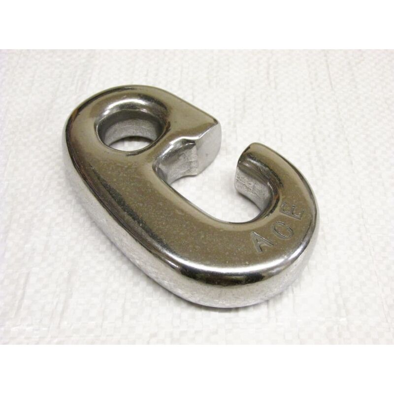 Securefix Direct - 3 Ton Stainless Steel g Hook - Fishing Trawling Net Recessed Link Gee
