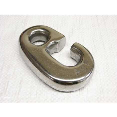 3 Ton Stainless Steel G Hook - Fishing Trawling Net Recessed Link Gee