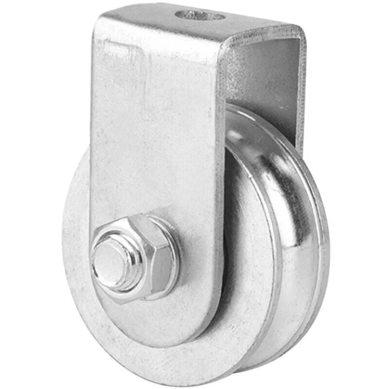 0,3 Tonnes Chargeant la Roue de Levage de Rouleau de Poulie de Pivot de Bloc de Poulie Simple Pour le Matériel D'acier Inoxydable de Câble