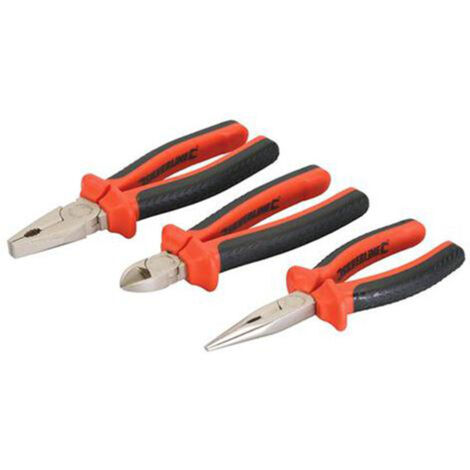 3 Tronches Isolées 1000v 180mm Pinch 200mm Pinch 180mm 1000 Volts