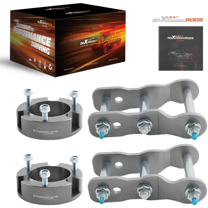 Image of Maxpeedingrods - 3' vorderer + 2' hintere Schäkel Höherlegung for Toyota Hilux 4WD 2005-2014