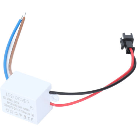 3-W-500-mA-LED-Netzteil, AC95–265 V auf DC2–4 V Transformator für LED-Beleuchtung