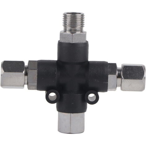 3-Wege-1/8"-Airbrush-Verteiler für Tattoo- und Airbrush-Anwendungen – Splitterverbinder