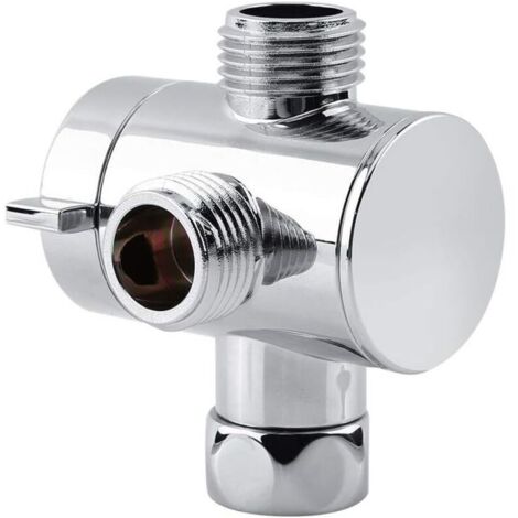 3-Wege-Multifunktions-Duscharmatur mit Umsteller, Duschkopfadapter für Duscharm, G1/2 Küchenspüle, Ersatzteile für T-förmige Armatur