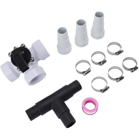 3-Wege-Umstellventil für Wasser, Jandy G1 1/2 PVC-Innengewinde, Umstellventil für Schwimmbder, Pools, Spas
