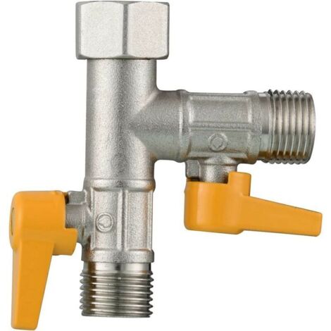 3-Wege-Ventil, T-Anschluss, 1/2 Handbrause und Kopfbrausearm, 3-Wege-Umsteller, Messing-Adapter, Wasserhahn-Absperrung,