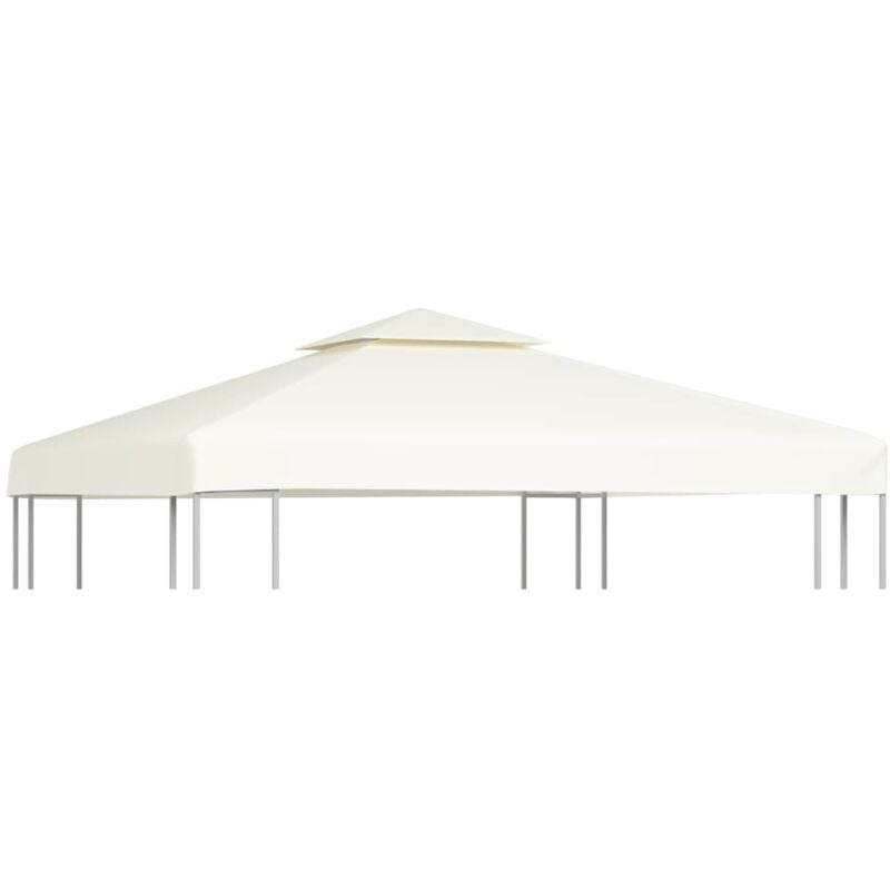 vidaXL Gazebo Top Cover 310g/m² 3x3m Blue Garden Roof Replacement Tent Canopy 