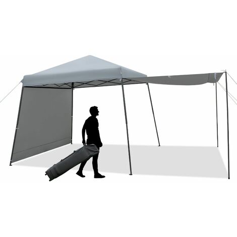 Adjustable height gazebo