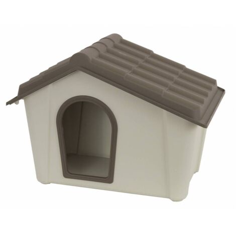 3 x CUCCIA P/CANI RESINA 57X39,0X42,0CM TORTORA BEIGE