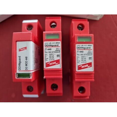 3 x DEHN SURGE ARRESTOR MODULE 2x 900 675 , 1x 952 015