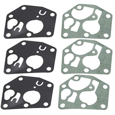 3 X Dichtung Vergaser Membran Passend für Briggs und Stratton