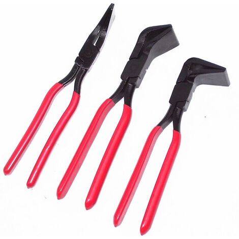 3 x FALZZANGE 0° 45° 90° DACHDECKER 55069 ABSETZZANGE ABKANTZANGE Blechzange