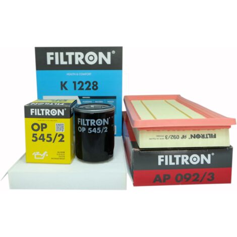 3 x Filtron Filtron Fiat Tipo 1.4 95 HP 2015-