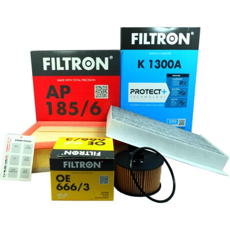 3 x Filtron Filtron Renault Megane 3 III 12- 1,2 TCe