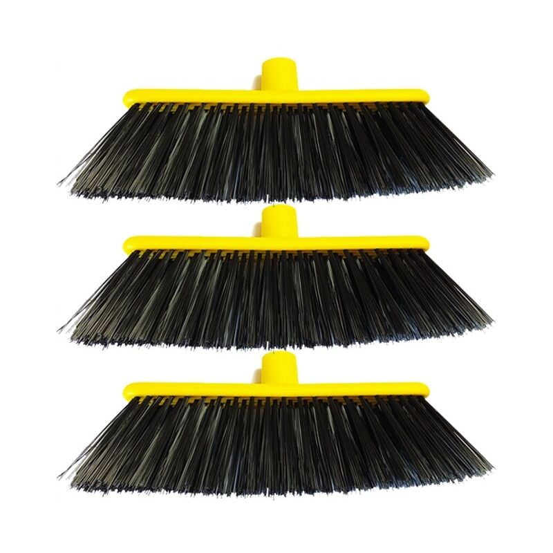 3 x Scopa speciale da giardino per spazzare erba