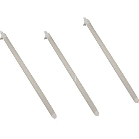 3 x Windbreak Tension Rods - Adjustable Straighten Stretch Bar