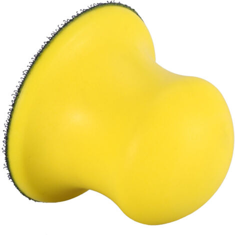 3 Zoll staubfreier Klett-Schaumstoff-Handschleifblock