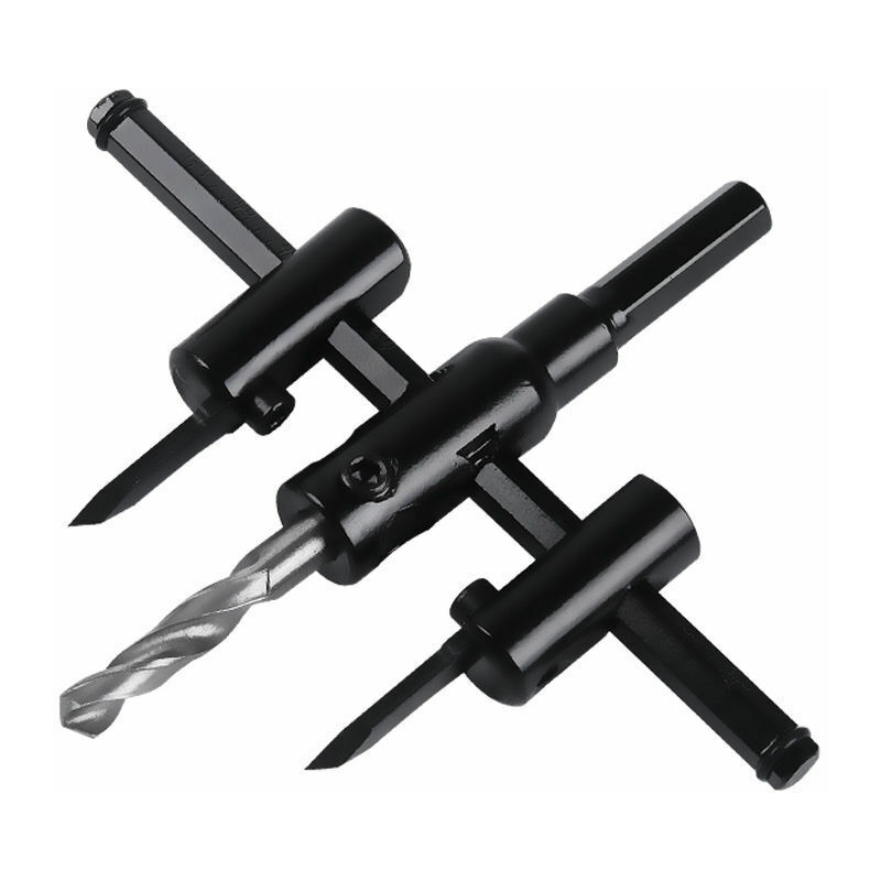 30-300mm Cercle Réglable Cutter Scie Kit, Foret De Cloison Sèche En Bois Scie Coupe Ronde, Trou Scie Trépan