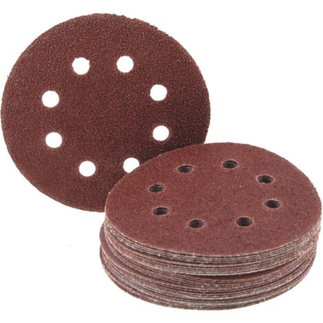 30 Blatt Klett Schleifscheiben 125mm Sortiment