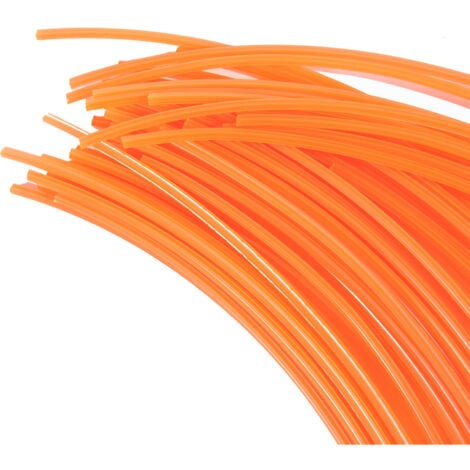 30 Brins 3 mm X 42 cm de fil professionnel étoile pour débroussailleuse