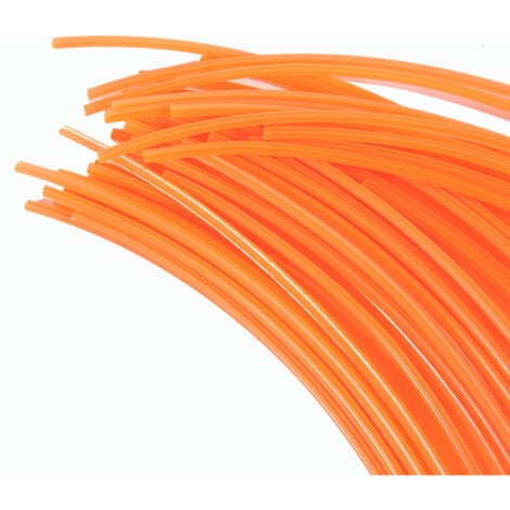 30 Brins 4 mm X 35 cm de fil professionnel étoile pour débroussailleuse
