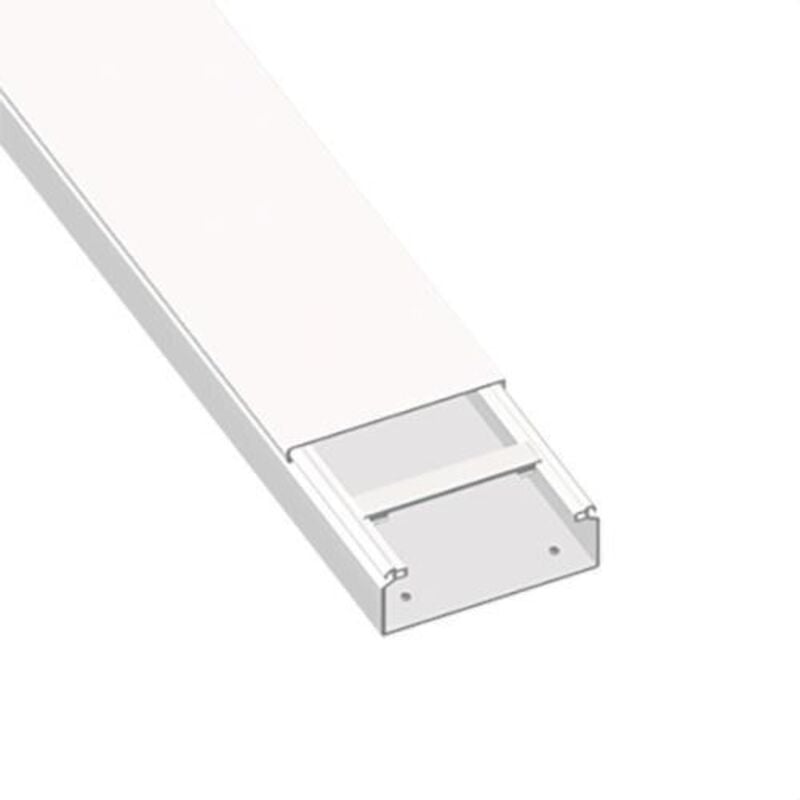 

30 Canal para aire acondicionado blanco RAL9010 60X60 U23X UNEX 30031-2 (EMBALAJE DE 24 METROS)