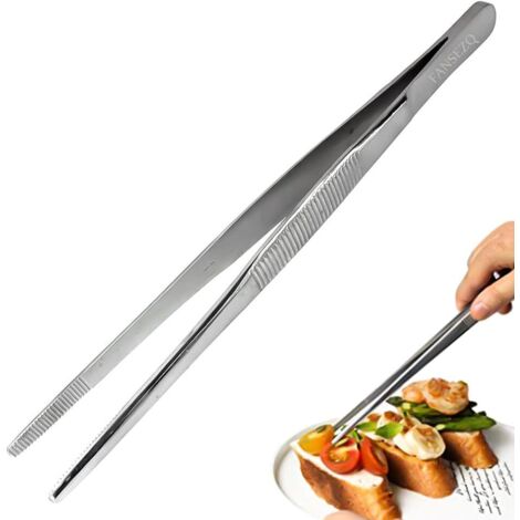 30 cm Grillzange aus Edelstahl 304, Küchenzange