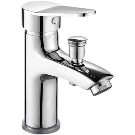 30% de réductionRobinet de douche robinet monotrou à double usage chaud et froid Alliage