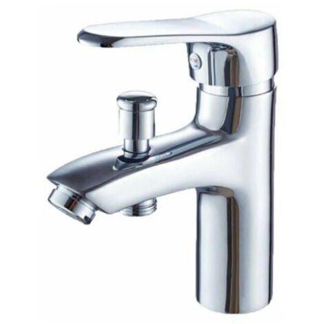 30% de réductionRobinet de douche robinet monotrou à double usage chaud et froid Alliage