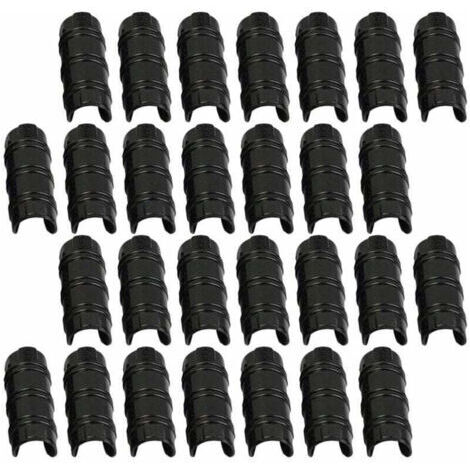 30 fascette stringitubo da 32 mm per serra, ideali per fissare teloni, pellicole e piante nelle serre da giardino.