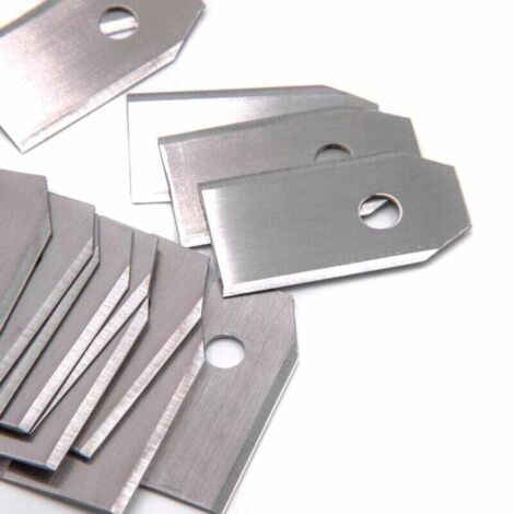 30 lames compatibles avec Husqvarna Automower 105 108 210C 220AC 305 308 308x 310 315 320 330X 420 430X 440 450X G1 G2 et autres (acier, 0,75 mm)